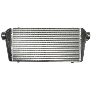 Ladeluftkühler GTR 600x300x100mm Alu - 76mm Anschlüsse intercooler